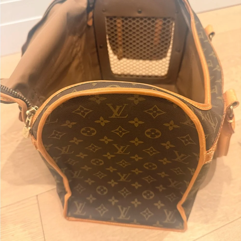 Louis Vuitton Monogram Dog / Cat Carrier Sac Chien